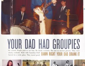 Canadian Club - "Damn Right Your Father Drank It"<br />photo credit: fightboredom.net