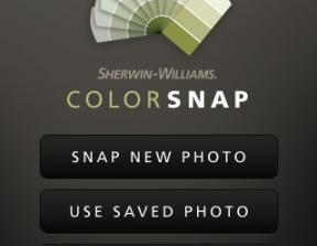 Sherwin-Williams - "ColorSnap" App<br />