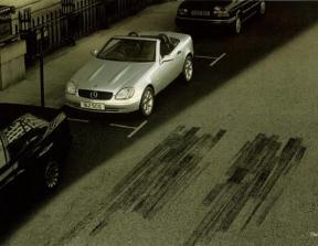 Mercedes-Benz - "Skid Marks"<br />photo credit: coloribus.com