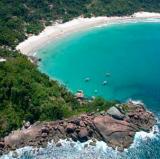 Angra dos Reis in Rio de Janeiro, Brazil - anchored by the sea.<br />photo credit: biosferabrasil.com